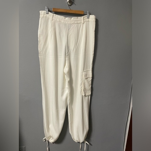 NWT Sincerely Jules Convertible Wide Leg/Jogger Tencel Blend Pant. Size X-Large - Picture 4 of 11